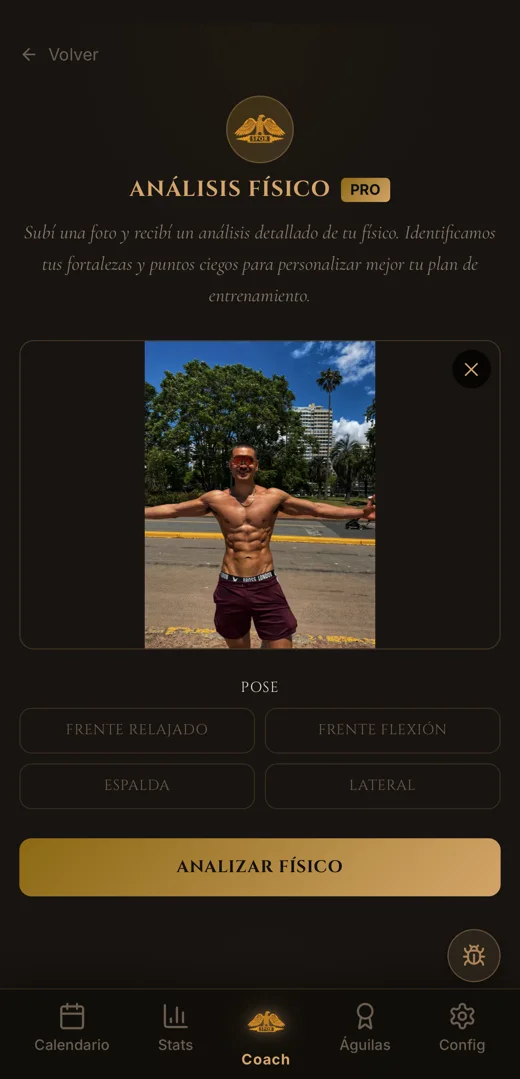 TITUS — Subí tu foto y analizá tu físico.