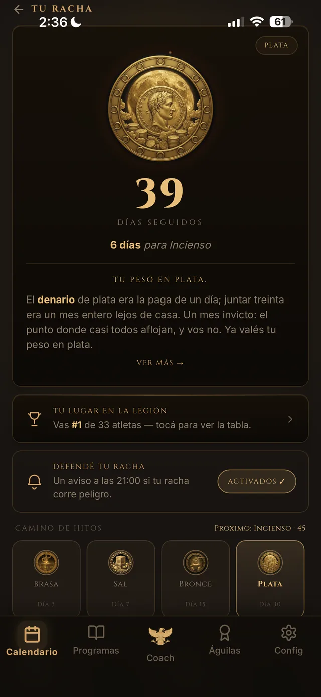 TITUS — Coleccioná las 60 águilas.