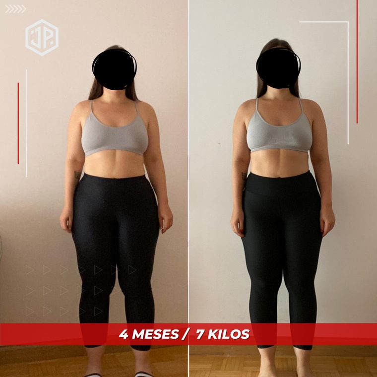 Alumna de JP Coaching: 4 meses, 7 kilos menos
