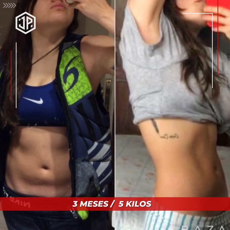 Alumna de JP Coaching: 3 meses, 5 kilos menos