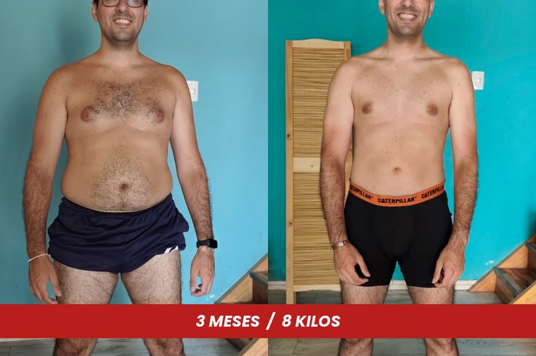 Alumno de JP Coaching: 3 meses, 8 kilos menos